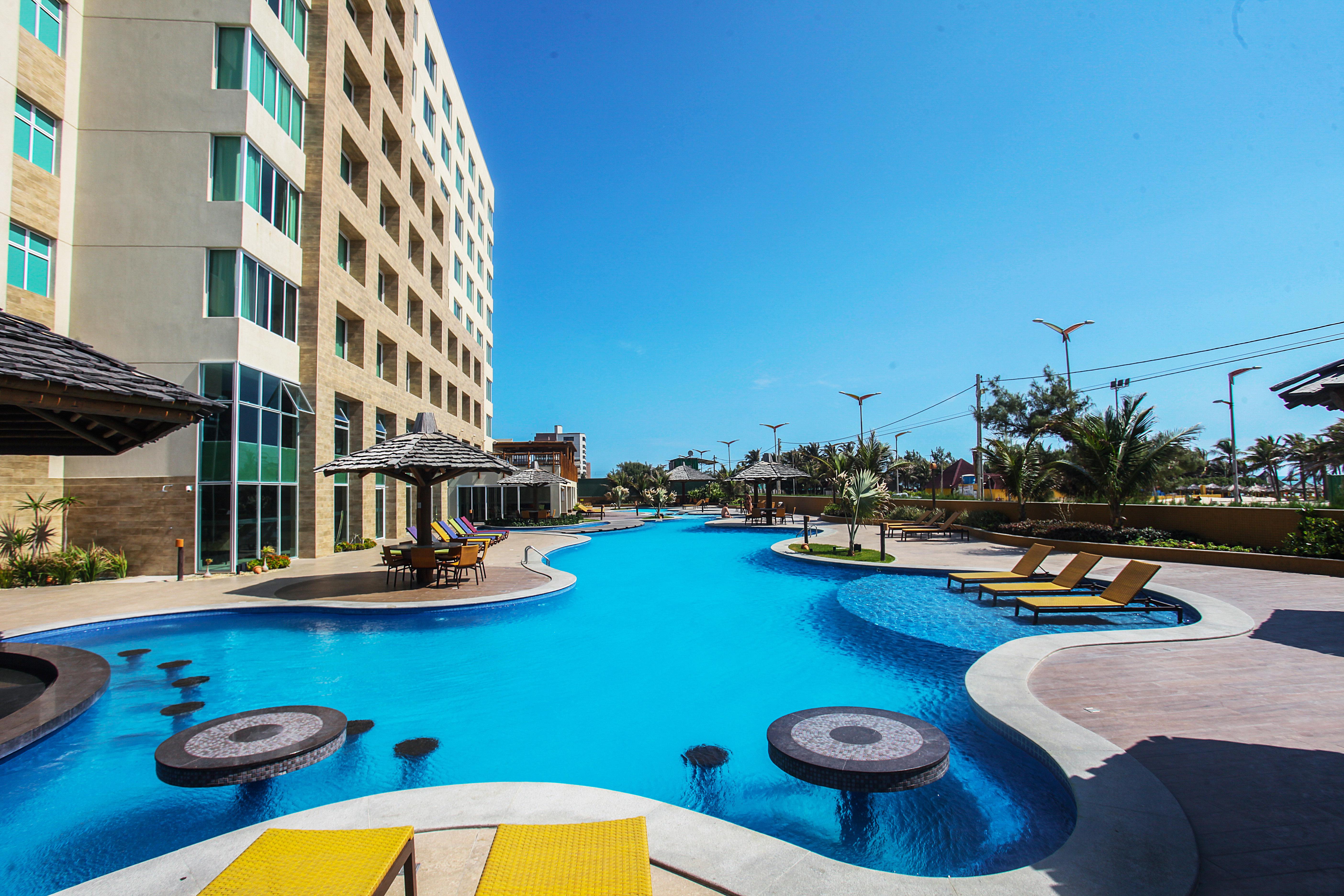 Gran Mareiro Hotel Fortaleza  Zewnętrze zdjęcie The swimming pool at the hotel